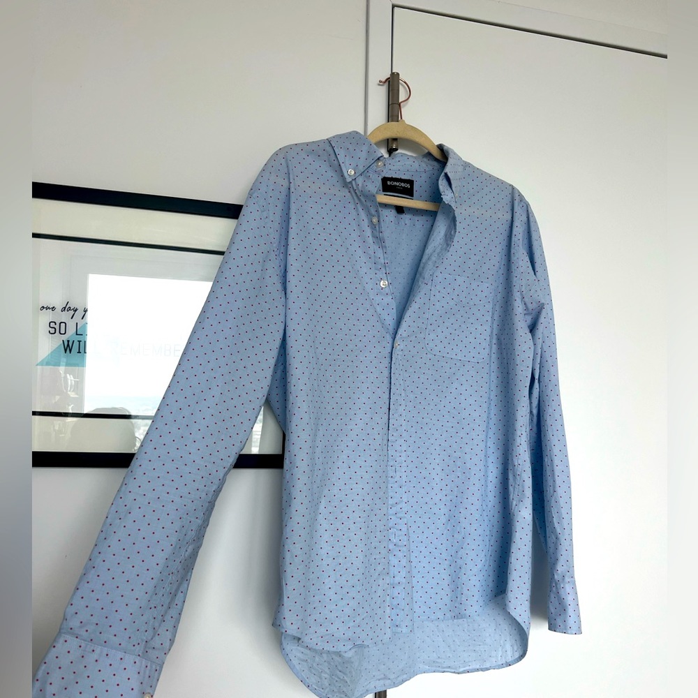 Bonobos Dress Shirt (Men’s L) STRETCH